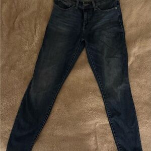Lucky Brand Dark Blue Ava Skinny Jeans